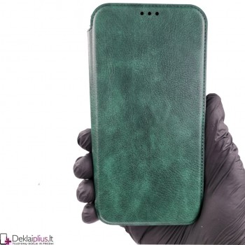 Razor odinis atverčiamas dėklas - žalias (Samsung A54 5G) Razor odinis atverčiamas dėklas - žalias (Samsung A54 5G)